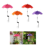 Maxbell Plant Umbrella for Outdoor Plants Shade Cover for Patio Flowers Potted Plant pink