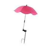 Maxbell Plant Umbrella for Outdoor Plants Shade Cover for Patio Flowers Potted Plant pink