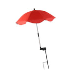 Maxbell Plant Umbrella for Outdoor Plants Shade Cover for Patio Flowers Potted Plant red