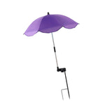 Maxbell Plant Umbrella for Outdoor Plants Shade Cover for Patio Flowers Potted Plant violet