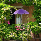 Maxbell Plant Umbrella for Outdoor Plants Shade Cover for Patio Flowers Potted Plant violet