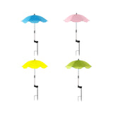 Maxbell Plant Umbrella for Outdoor Plants Shade Umbrella for Potted Plant Flower Pot blue