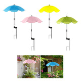 Maxbell Plant Umbrella for Outdoor Plants Shade Umbrella for Potted Plant Flower Pot blue
