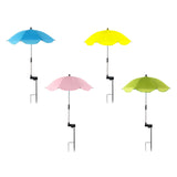 Maxbell Plant Umbrella for Outdoor Plants Shade Umbrella for Potted Plant Flower Pot blue