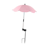 Maxbell Plant Umbrella for Outdoor Plants Shade Umbrella for Potted Plant Flower Pot pink