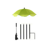 Maxbell Plant Umbrella for Outdoor Plants Shade Umbrella for Potted Plant Flower Pot green