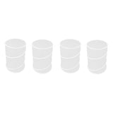 Maxbell 4Pcs Mesh Plant Cover Tent Lightweight Bird Chicken Animal Barrier Protector white