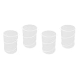 Maxbell 4Pcs Mesh Plant Cover Tent Lightweight Bird Chicken Animal Barrier Protector white