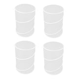 Maxbell 4Pcs Mesh Plant Cover Tent Lightweight Bird Chicken Animal Barrier Protector white