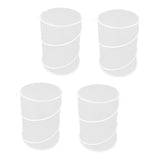 Maxbell 4Pcs Mesh Plant Cover Tent Lightweight Bird Chicken Animal Barrier Protector white