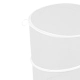 Maxbell 4Pcs Mesh Plant Cover Tent Lightweight Bird Chicken Animal Barrier Protector white