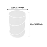 Maxbell 4Pcs Mesh Plant Cover Tent Lightweight Bird Chicken Animal Barrier Protector white