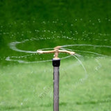 Maxbell 2Pcs 3 Arm Metal Sprinklers for Large Yard Area Watering Large Area Coverage