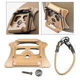 Maxbell Nvg Mount Base Lightweight Helmet Nvg Mount for Outdoor Activities Men Women