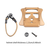 Maxbell Nvg Mount Base Lightweight Helmet Nvg Mount for Outdoor Activities Men Women