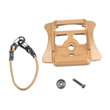 Maxbell Nvg Mount Base Lightweight Helmet Nvg Mount for Outdoor Activities Men Women