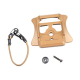 Maxbell Nvg Mount Base Lightweight Helmet Nvg Mount for Outdoor Activities Men Women