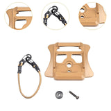 Maxbell Nvg Mount Base Lightweight Helmet Nvg Mount for Outdoor Activities Men Women