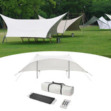 Maxbell Camping Tarp Sunshade Portable Tent Tarp Awning for Traveling Hiking Fishing Height 2.1m