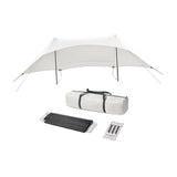 Maxbell Camping Tarp Sunshade Portable Tent Tarp Awning for Traveling Hiking Fishing Height 2.4m