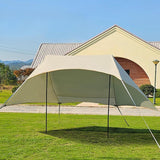 Maxbell Camping Tarp Sunshade Portable Tent Tarp Awning for Traveling Hiking Fishing Height 2.4m