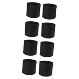Maxbell Grow Bags Reusable Planters Versatile Heavy Duty for Patios Vegetable Farmer 8pcs