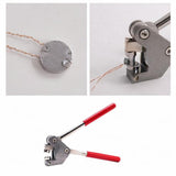 Maxbell Sealing Pliers Non Slip Handle Seal for Water Seal Utility Services Gas