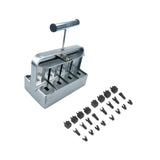 Maxbell Soil Block Maker 8 Cells Reusable with Handle for Greenhouses Outdoor Garden