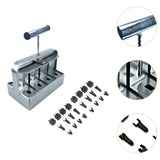 Maxbell Soil Block Maker 8 Cells Reusable with Handle for Greenhouses Outdoor Garden