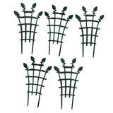 Maxbell 5 Pieces Plant Stakes Potted Flower Support for Houseplants Monstera Flowers