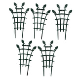 Maxbell 5 Pieces Plant Stakes Potted Flower Support for Houseplants Monstera Flowers