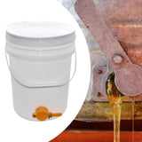 Maxbell Honey Bucket with Gate Professional Sturdy Premium Honey Extractor Equipment 15 L