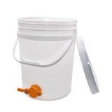 Maxbell Honey Bucket with Gate Professional Sturdy Premium Honey Extractor Equipment 25 L