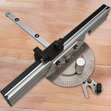 Maxbell Miter Gauge Fence DIY Sturdy Table Saw Accessories for Router Table Band Saw Fence  Limit stop