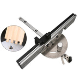 Maxbell Miter Gauge Fence DIY Sturdy Table Saw Accessories for Router Table Band Saw Fence  Limit stop
