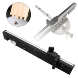 Maxbell Miter Gauge Fence DIY Sturdy Table Saw Accessories for Router Table Band Saw Fence  Limit stop