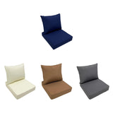 Maxbell Outdoor Deep Seat Cushion Set Universal Furniture Patio Chair for Couch Sofa Green