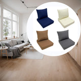 Maxbell Outdoor Deep Seat Cushion Set Universal Furniture Patio Chair for Couch Sofa Green