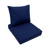 Maxbell Outdoor Deep Seat Cushion Set Universal Furniture Patio Chair for Couch Sofa Green