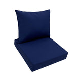 Maxbell Outdoor Deep Seat Cushion Set Universal Furniture Patio Chair for Couch Sofa Green