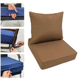 Maxbell Outdoor Deep Seat Cushion Set Universal Furniture Patio Chair for Couch Sofa Coffee