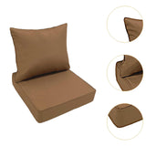 Maxbell Outdoor Deep Seat Cushion Set Universal Furniture Patio Chair for Couch Sofa Coffee