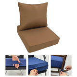 Maxbell Outdoor Deep Seat Cushion Set Universal Furniture Patio Chair for Couch Sofa Coffee