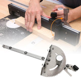 Maxbell Miter Gauge Lightweight DIY Projects Hand Tools Sturdy Table Saw Accessories Style A