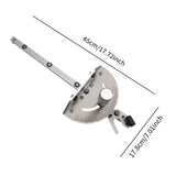 Maxbell Miter Gauge Lightweight DIY Projects Hand Tools Sturdy Table Saw Accessories Style A