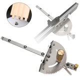 Maxbell Miter Gauge Lightweight DIY Projects Hand Tools Sturdy Table Saw Accessories Style B
