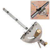 Maxbell Miter Gauge Lightweight DIY Projects Hand Tools Sturdy Table Saw Accessories Style B