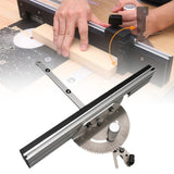 Maxbell Miter Gauge Lightweight DIY Projects Hand Tools Sturdy Table Saw Accessories Style C