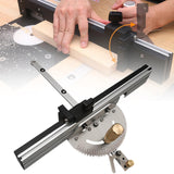 Maxbell Miter Gauge Lightweight DIY Projects Hand Tools Sturdy Table Saw Accessories Style E
