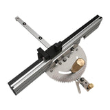 Maxbell Miter Gauge Lightweight DIY Projects Hand Tools Sturdy Table Saw Accessories Style E